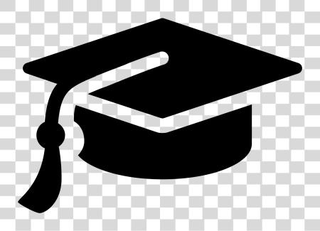 Download Graduation Cap Black And White Pluspng Graduation Cap Icon PNG file