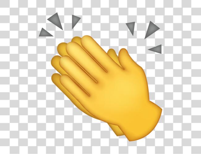 Download Clapping manos emoji Clip arte