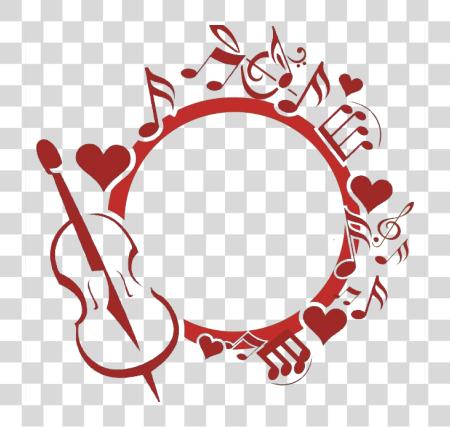 Download Picture Violin Musical Note logotipo Transprent Circle música logotipo PNG file