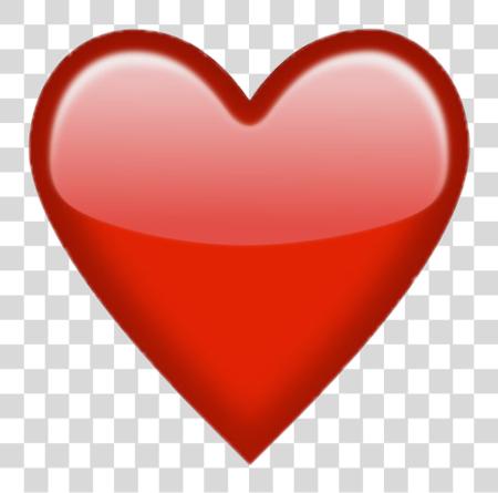 Download Emoji Red Heart Imogi Birthday Red Heart Emoji PNG file