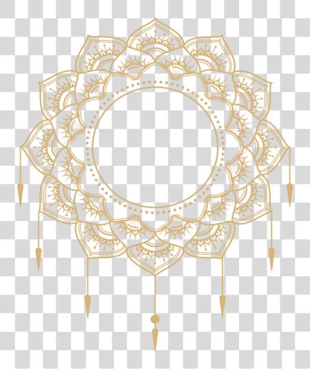 下载 Kisspng 纸 Adobe Illustrator 图标 Gol 黄金 Mandala PNG file