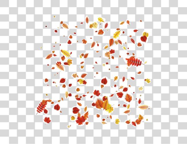 Download Petal Leaves Autumn Orange Design Pattern Falling Autumn Leaves Clip Art