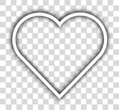 Download amor símbolo corazón icono blanco corazón icono PNG file