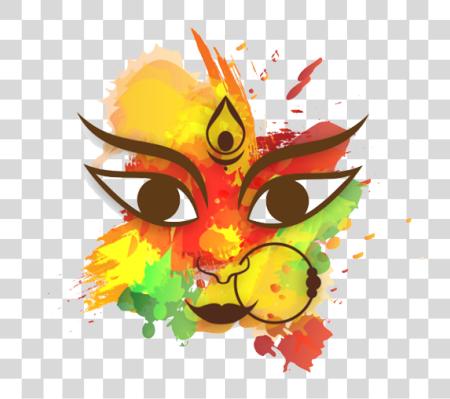 下载 Dussehra 快樂 Durga Puja 2018 PNG file