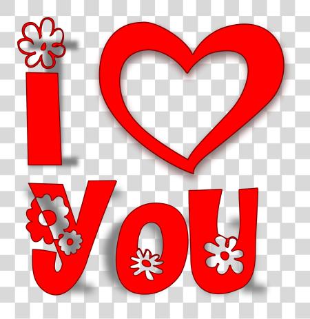 Download I Love Love You Stickers PNG file