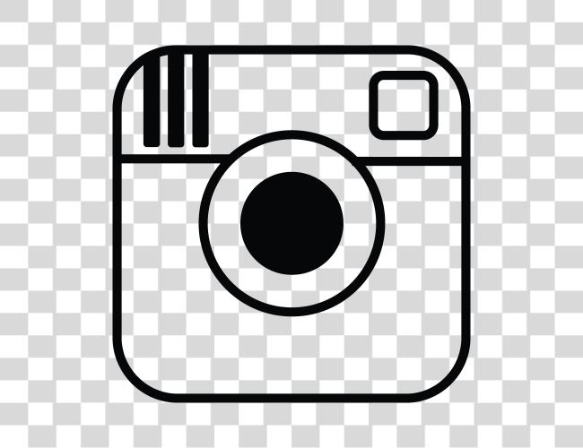 Download Instagram Instagram logotipo negro y blanco Clip arte