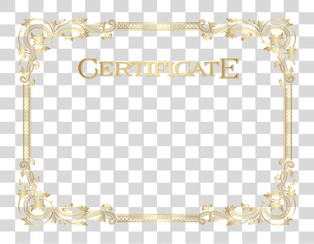 下载 Certificate Template Image PNG file