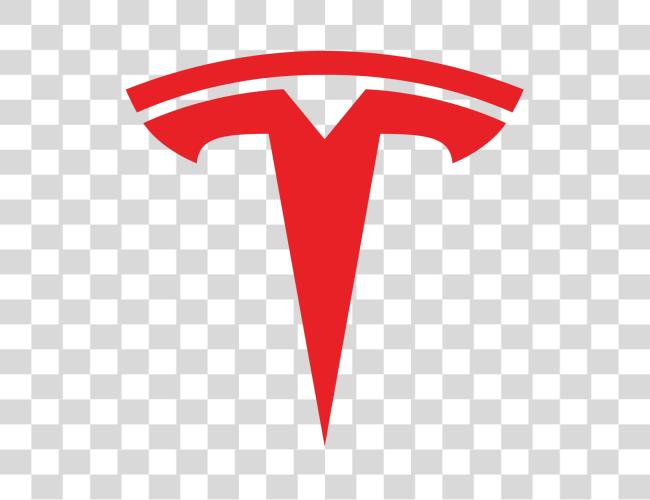 Download Tesla T símbolo Tesla T logotipo Clip arte