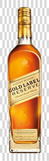 Download Johnnie Walker Gold Label PNG file