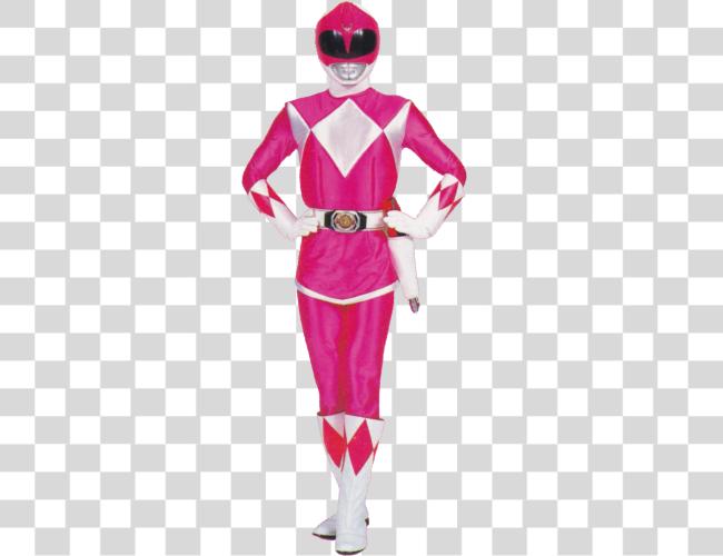 Download poder Rangers Mighty Morphin rosa Ranger poder Rangers Mighty Morphin rosa Ranger Clip arte