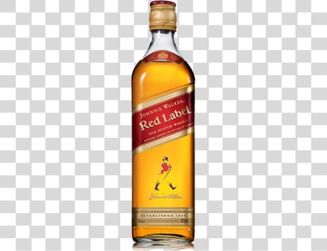 下载 组合 Whisky Johnnie Walker 紅 标签 75cl Clip 艺术