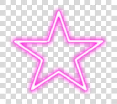 Download neon star stars pink Vietnam Flag Black And White PNG file