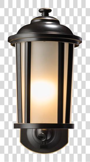 Download Maximus Outdoor Wall Mount Lantern Traditional Light With Camera PNG file