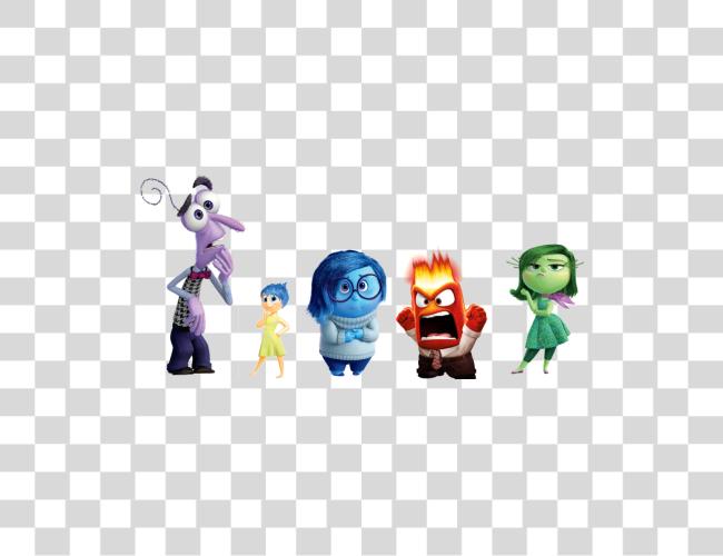 Download Inside Out Group Individuals Warped Sadness Inside Out Character Cutouts Clip Art