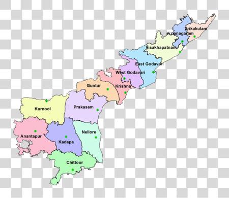 Download Andhra Pradesh mapa PNG file