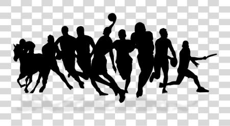 Download Team Sport Silhouette PNG file