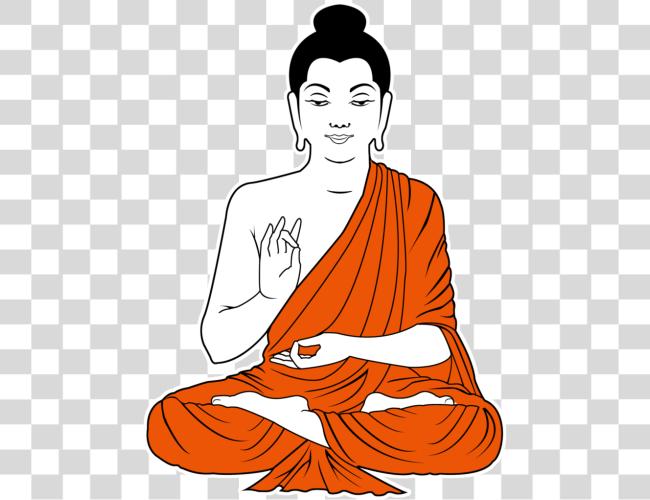 Download 9 Gautam Buddha Hand Sticker Clip Art