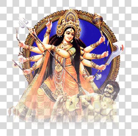 下载 Durga Puja Maa Durga Full PNG file