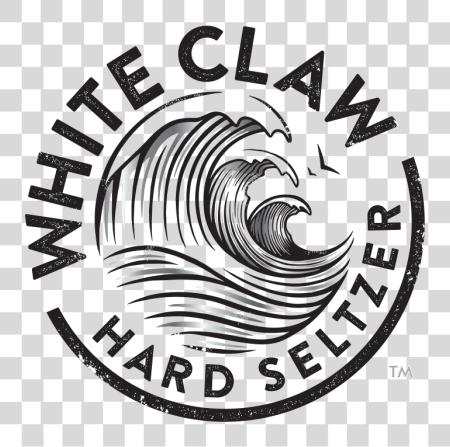 下载 白色 Claw Hard Seltzer 白色 Claw Hard Seltzer 標誌 PNG file