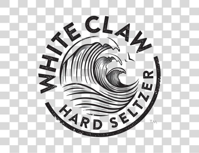 下载 白色 Claw Hard Seltzer 白色 Claw Hard Seltzer 標誌 Clip 艺术