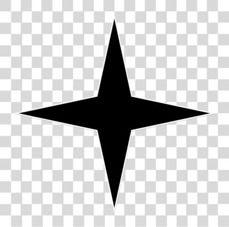 Download 242 240 Pixels Four Pointed Star PNG file