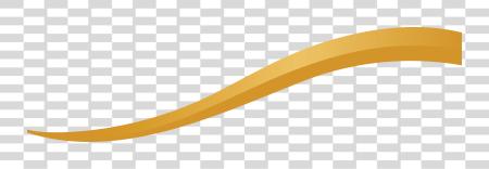 Download Gold Curve Line PNG file