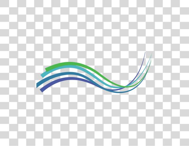 Download Stock Green Line The Wavy Lines Transprent Blue And Green Lines Clip Art