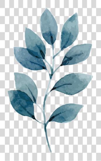 Download watercolor leaves watercolour painting art paint Tropical Leaves Watercolor PNG file