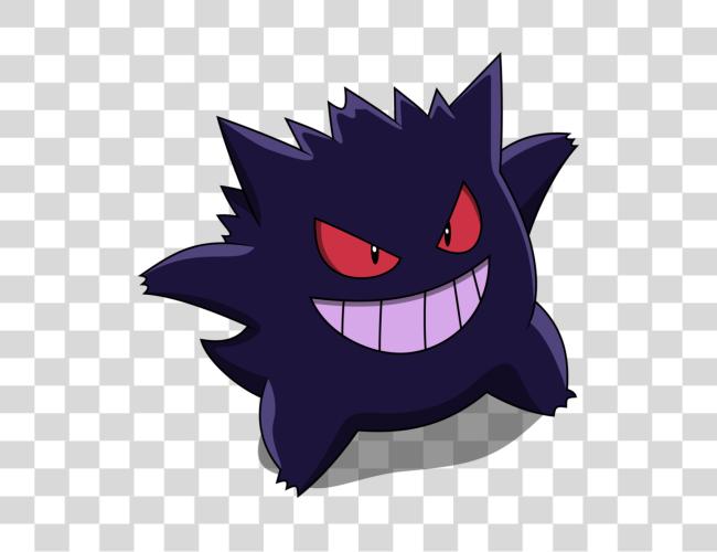 Download Gengar Profile Pictures pokémon Gengar Clip arte