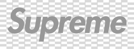 Download Black Supreme Logo Graphic Design PNG file