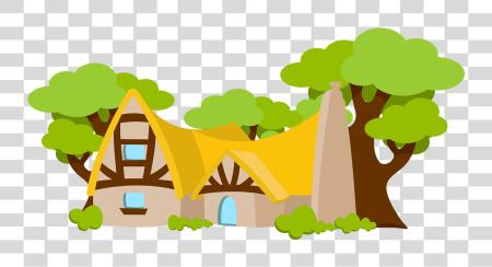 Download house cartoon illustration PNG file