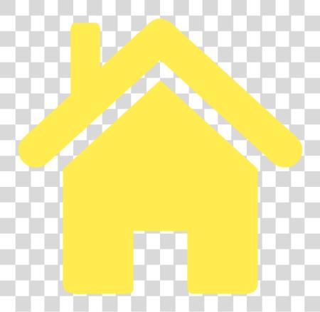 Download Home icono Home icono amarillo PNG file