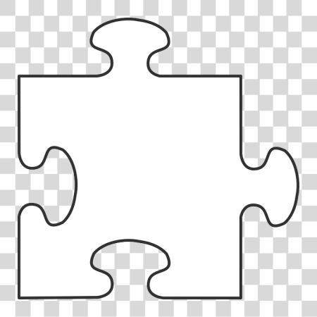 下载 白色 Puzzle 片 PNG file