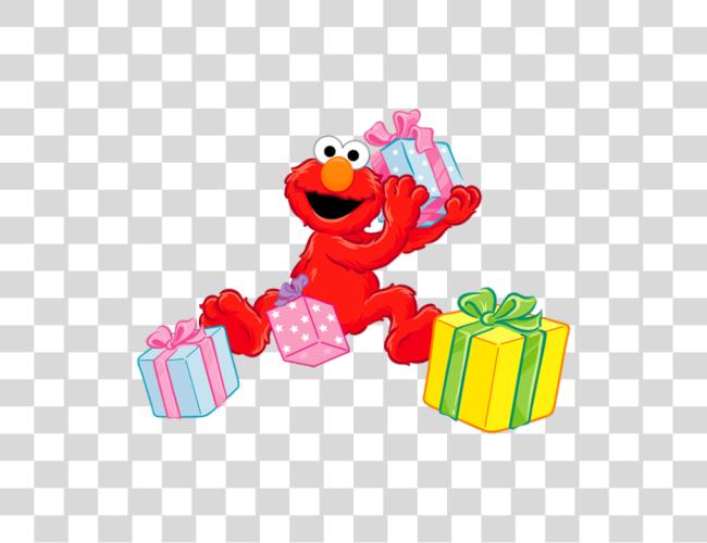 تحميل Sesame Street Elmo سعيد 2nd عيد ميلاد Elmo مقطوعة فن