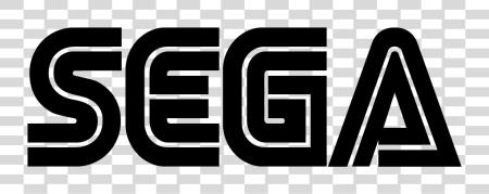 Download Sega Logo Font By Unknown Sega Logo Black PNG file