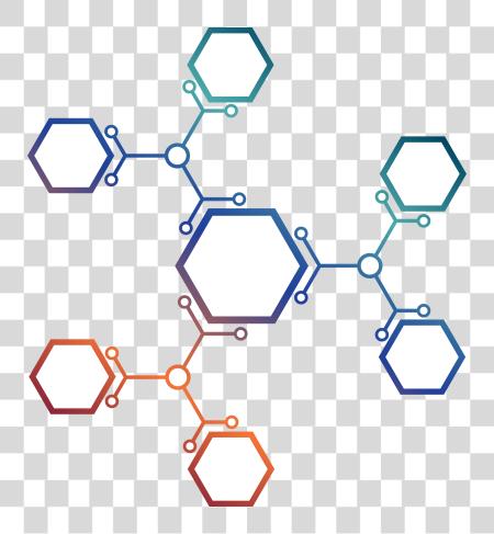 Download Library Euclidean Molecule y Hexagonal Molecule estructura PNG file