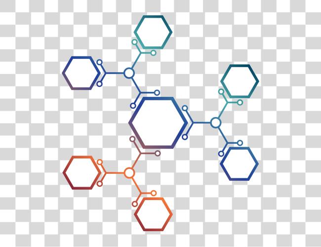 Download Library Euclidean Molecule And Hexagonal Molecule Structure Clip Art