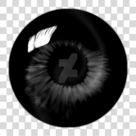 تحميل عيون Swirl Black Eye Lens بي ان جي ملف