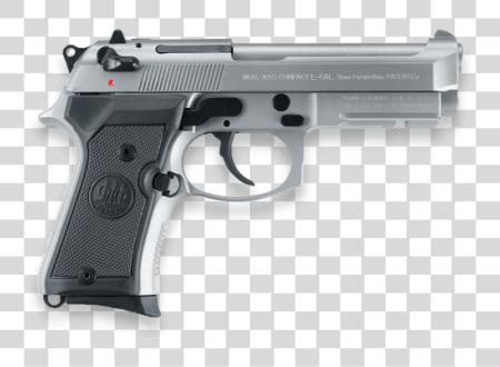 Download Hand Gun Stainless Steel Handgun PNG file