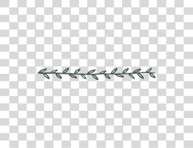 Download leaves linie linien schmucklinien divider trennlinie Clip Art