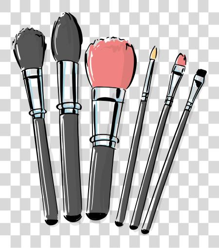 Download Cosmetic maquillaje Brush PNG file