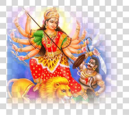 Download Meet Famous Indian Astrologer Maa Durga PNG file