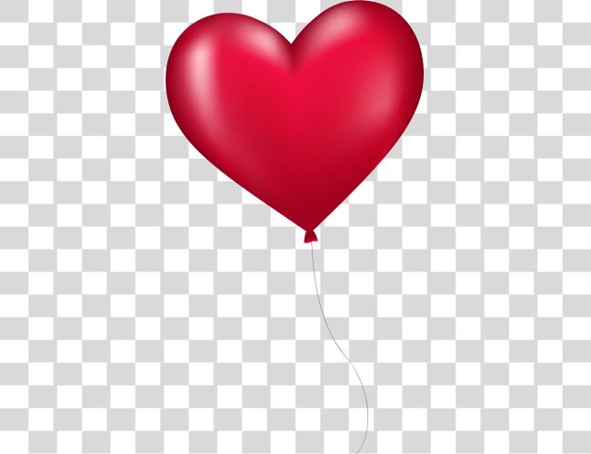 Download Heart Balloon Image Heart Shape Balloons Clip Art