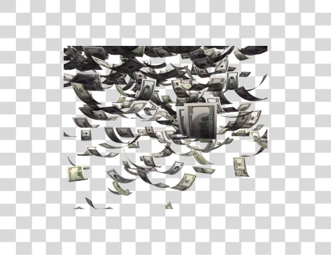 Download Money Falling Raining Money Gif Clip Art