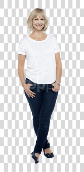 Download Standing Women Woman Standing PNG file