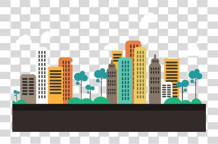 Download Kuliyapitiya Cartoon City City Building Cartoon PNG file