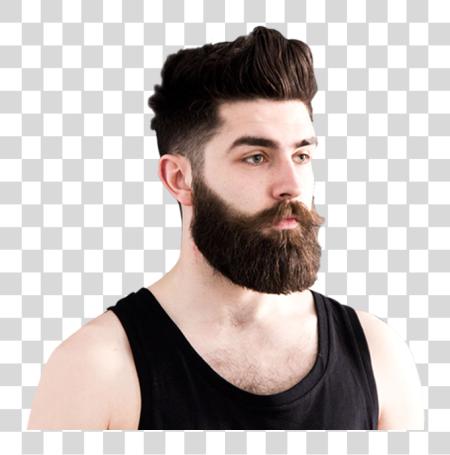 Download Part01 Real Hair Zip File Men Hair Look De Barba Larga PNG file