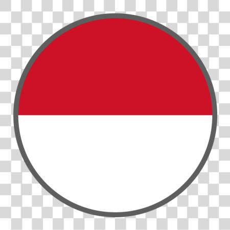 Download Indonesia Flag Circle Indonesia Flag Round Icon PNG file