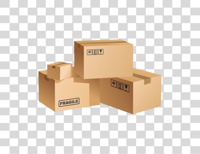 Download Cardboard Boxes Carton Box Clip Art