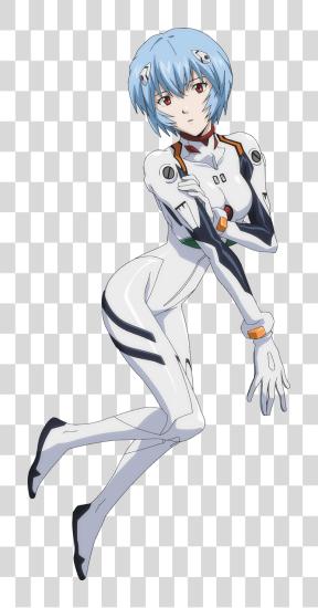 下载 Rei Ayanami Neon 创世记 Evangelion Rei PNG file